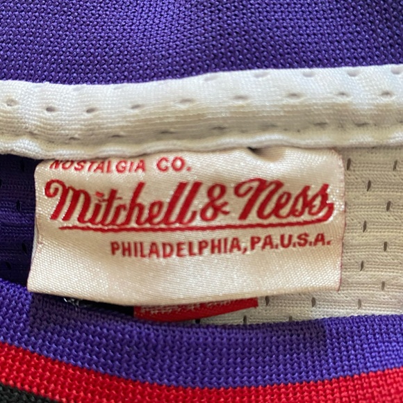 NBA Mitchell & Ness Raptors Jersey #15 Vince Carter Hardwood Classics/Size M 40 - Picture 15 of 16